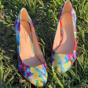 Tie Dyed pumps!
